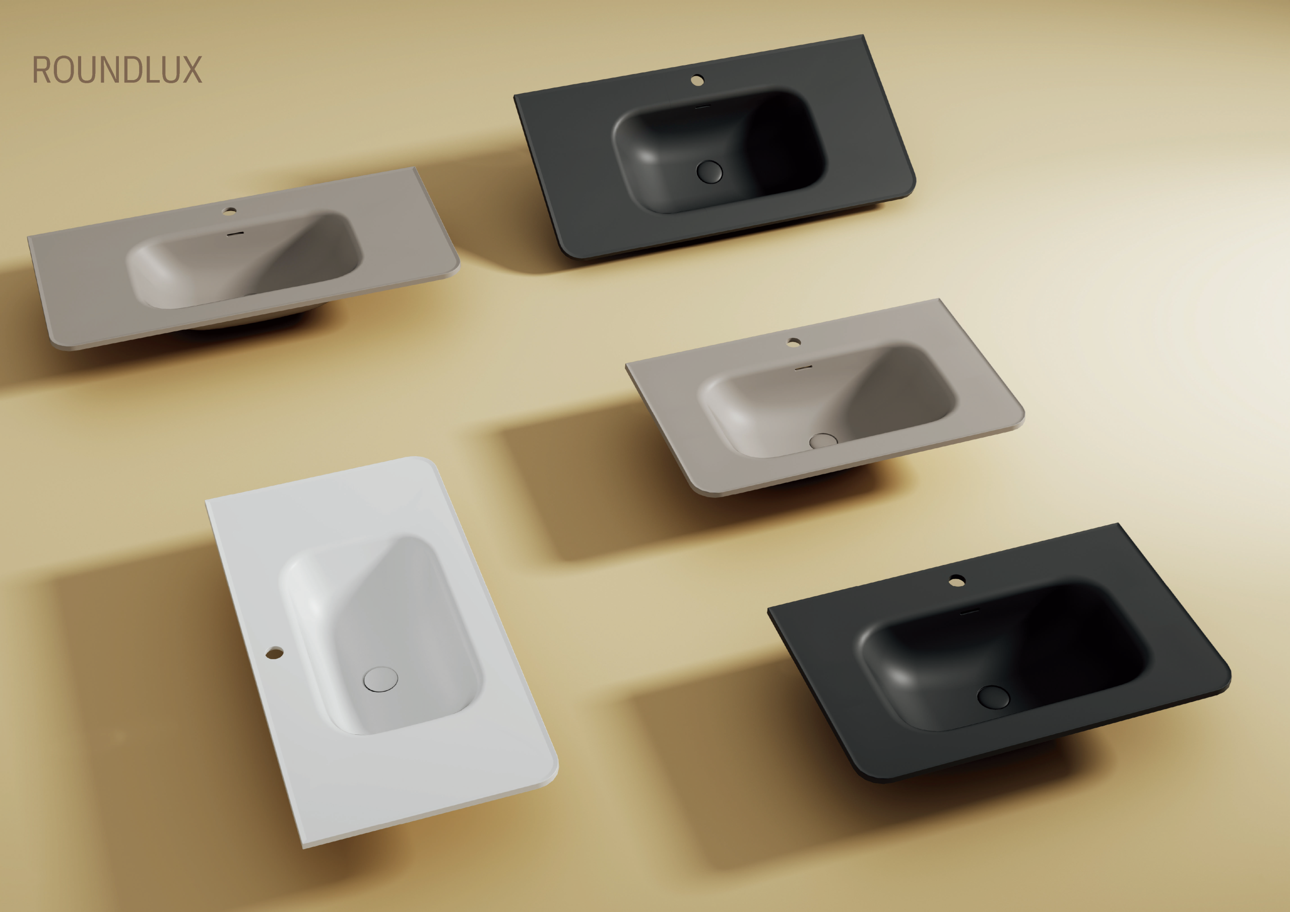 KLOD Rectangular Wall-Mount Basin